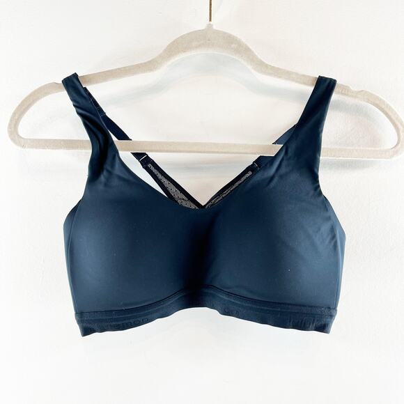 Lululemon X Back Clasp Sports Bra Black 32C - Picture 1 of 7